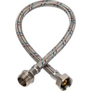 Гибкая подводка для воды STOUT НР 1/2 х ВР 1/2, длина 500 мм