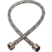 Гибкая подводка для воды STOUT НР 1/2 х ВР 1/2, длина 600 мм