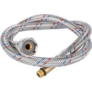 Гибкая подводка для воды STOUT M 10 (35мм) х ВР 1/2, длина 800 мм