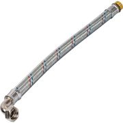 Гибкая подводка для воды STOUT НР 1 х ВР 1 угловая , длина 600 мм