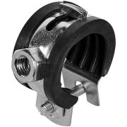 Хомут для труб STOUT одновинтовой с гайкой М8, 3/4 (25-28мм)