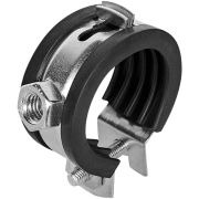 Хомут для труб одновинтовой STOUT с гайкой М8, 1 (32-35мм)