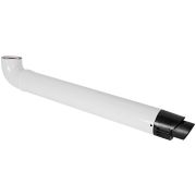 ROMMER RCA-6010-240900 Комплект дымохода СТАНДАРТ 60/100 - 900мм(Bosch,Buderus,Navien S/C/E,Baxi ECO Nova(кроме 31F и 1.31F)/Classic,Fondital)в комп. фланец