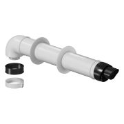 Комплект дымохода конденсационный ROMMER 80/125 - 800 мм