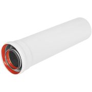 Удлинитель дымохода коаксиальный раструбный ROMMER 80/125 L 500