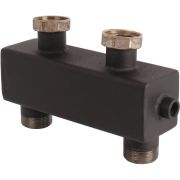 Гидравлическая стрелка с накидными гайками ROMMER RDG-0015 1 1/2, 5,60 м3/час RDG-0015-004003