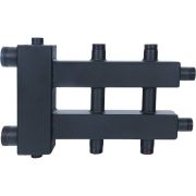 Коллектор (дублер компакт) ROMMER с гидроразделителем на 1+1+1 контура RDG-0018-024013