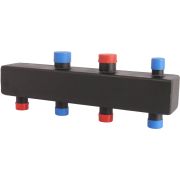 Стальной распределительный коллектор ROMMER RDG-0016 2 отопительных контура 1х1 1/4 RDG-0016-004002