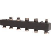 Стальной распределительный коллектор ROMMER RDG-0017 3(4) отопительных контура 1 1/2 RDG-0017-004034