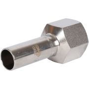 Вставка переходная НПр-ВР ROMMER 15х1/2 из нержавеющей стали прессовой