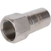 Вставка переходная НПр-ВР ROMMER 28х3/4 из нержавеющей стали прессовой