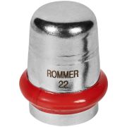 Заглушка ROMMER 22 из нержавеющей стали прессовой