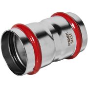 Муфта ROMMER равнопроходная, 54, из нержавеющей стали прессовой