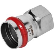 Переходник-ВР ROMMER 35х1 из нержавеющей стали прессовой