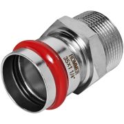 Переходник-НР ROMMER 35х1 1/4 из нержавеющей стали прессовой