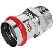 Переходник-НР ROMMER 42х1 1/2 из нержавеющей стали прессовой