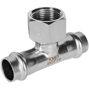 Тройник-переходник-ВР ROMMER 18х3/4 из нержавеющей стали прессовой