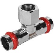 Тройник-переходник-ВР ROMMER 18х1/2 из нержавеющей стали прессовой