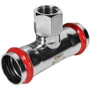 Тройник-переходник-ВР ROMMER 28х1/2 из нержавеющей стали прессовой