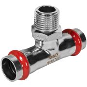 Тройник-переходник-НР ROMMER 18х1/2 из нержавеющей стали прессовой