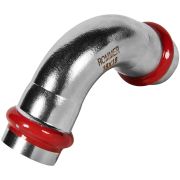 Угольник ROMMER 90°-ВПр, 18, из нержавеющей стали прессовой