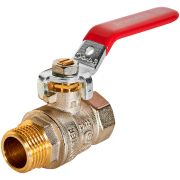 Кран шаровой ROMMER ВР/НР, ручка рычаг 1/2