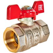 Кран шаровой ROMMER ВР/ВР, ручка бабочка 3/4