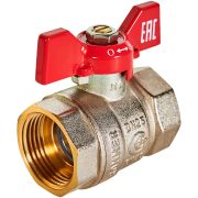 Кран шаровой ROMMER ВР/ВР, ручка бабочка 1