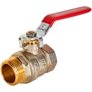 Кран шаровой ROMMER ВР/НР, ручка рычаг 1