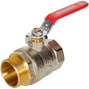 Кран шаровой ROMMER ВР/НР, ручка рычаг 1 1/2