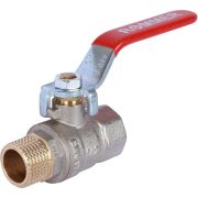 Кран шаровой ROMMER 1/2 ВН/НР, ручка рычаг