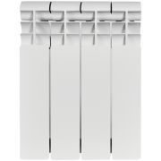 Радиатор алюминиевый ROMMER Profi 350 4 секции (AL350-80-80-080) (RAL9016)