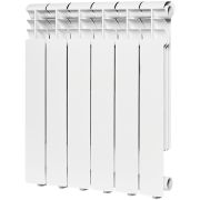 Радиатор алюминиевый ROMMER Profi 500 6 секции (AL500-80-80-100) (RAL9016)