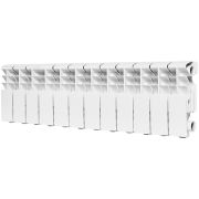 Радиатор алюминиевый ROMMER Plus 200 12 секций боковое подключение (RAL9016)