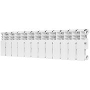 Радиатор биметаллический ROMMER Plus BM 200 12 секций боковое подключение (RAL9016)