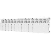 Радиатор биметаллический ROMMER Plus BM 200 14 секций боковое подключение (RAL9016)