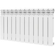 Радиатор биметаллический ROMMER Profi BM 500 12 секции боковое подключение (BI500-80-80-150) (RAL9016)