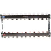 Коллектор из нержавеющей стали без расходомеров ROMMER 11 выходов