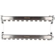 Коллектор из нержавеющей стали ROMMER для радиаторной разводки 11 выходов