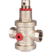 Редуктор давления ROMMER PN25 вн/вн 1/2 с выходом под манометр