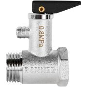 Предохранительный клапан ROMMER для водонагревателя 8 бар 1/2