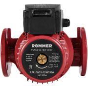 Насос циркуляционный фланцевый трехскоростной ROMMER RPF 50-180F 380V