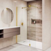 Душевая перегородка RGW WA-050Gb (WA-002Gb + Z-070Gb) 800