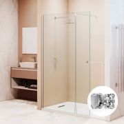 Душевая перегородка RGW WA-054 (WA-010 + Z-072) 1100