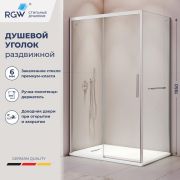 Душевой уголок RGW LE-41-1 (LE-12 + Z-060-2) 1100x900