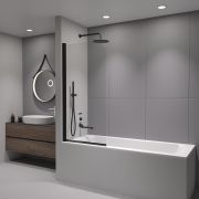 Шторка на ванну RGW SC-109B 800