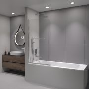 Шторка на ванну RGW SC-114