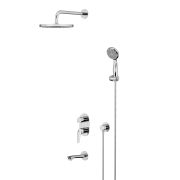 Смеситель Lemark Linara LM0422C для ванны и душа, встраиваемый