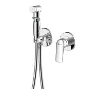 Смеситель Lemark Verba LM11419C с гигиеническим душем, встраиваемый