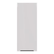 Полупенал Lemark BUNO 35 см подвесной, 1 дверный, правый, цвет корпуса, фасада: Белый глянец